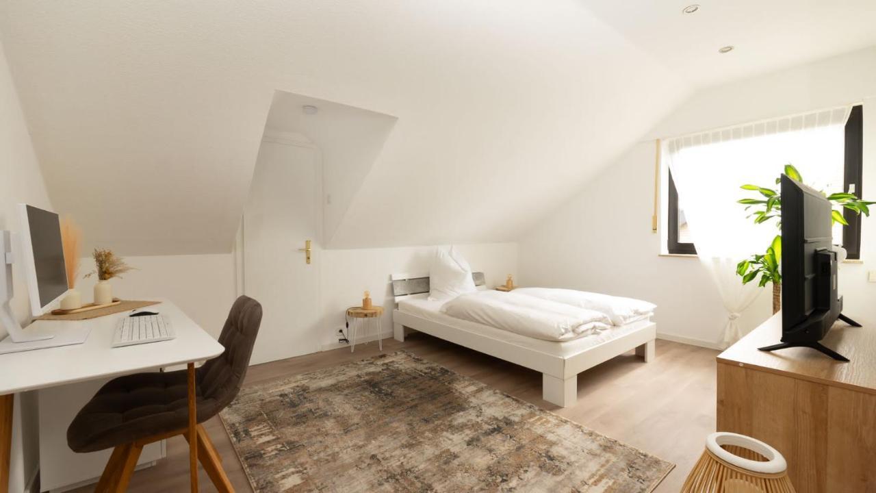 3,5-Zimmer Inkl Arbeitsplatz, Wlan & Free Netflix, Amazon-Free Parken Vollausgestattete Wohnung, 24H Check In Hamm  Exteriör bild