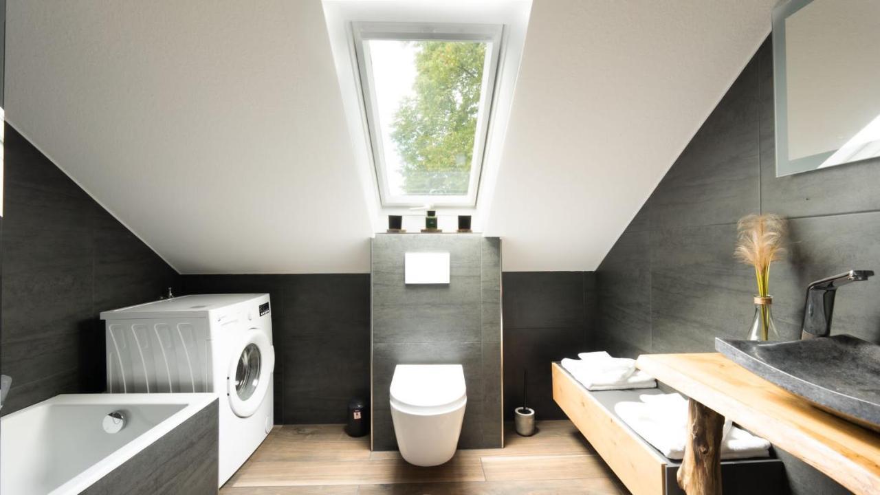 3,5-Zimmer Inkl Arbeitsplatz, Wlan & Free Netflix, Amazon-Free Parken Vollausgestattete Wohnung, 24H Check In Hamm  Exteriör bild